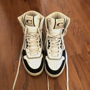 Coach White High-top Sneakers